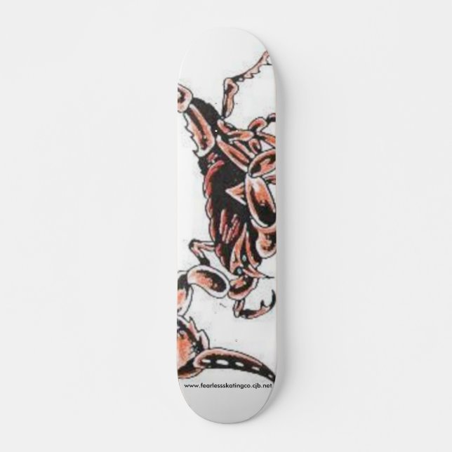 ScorpionSkateboard Skateboard Bräda 19,5 Cm (Framsida)