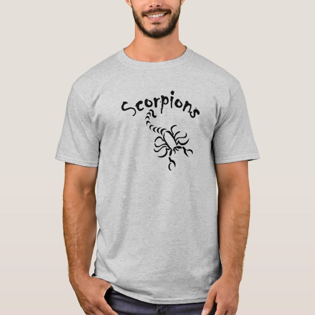 Scorpionsvuxenskjorta Tee Shirt (Framsida)