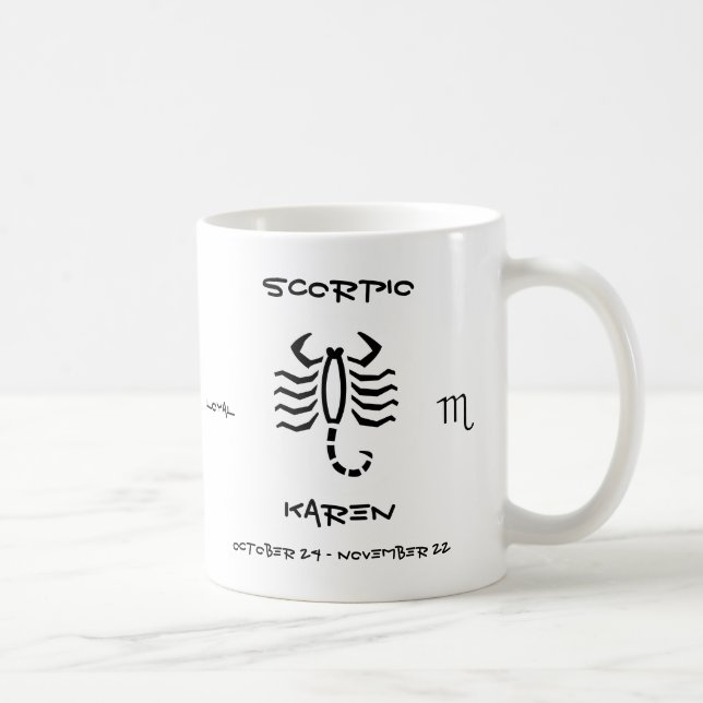 Scorpiopersonlig Kaffemugg (Höger)