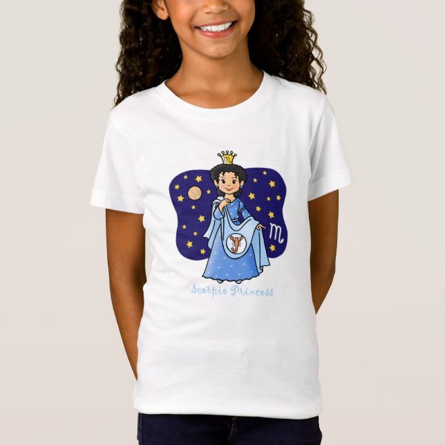 ScorpioPrincess T Shirt (Framsida)