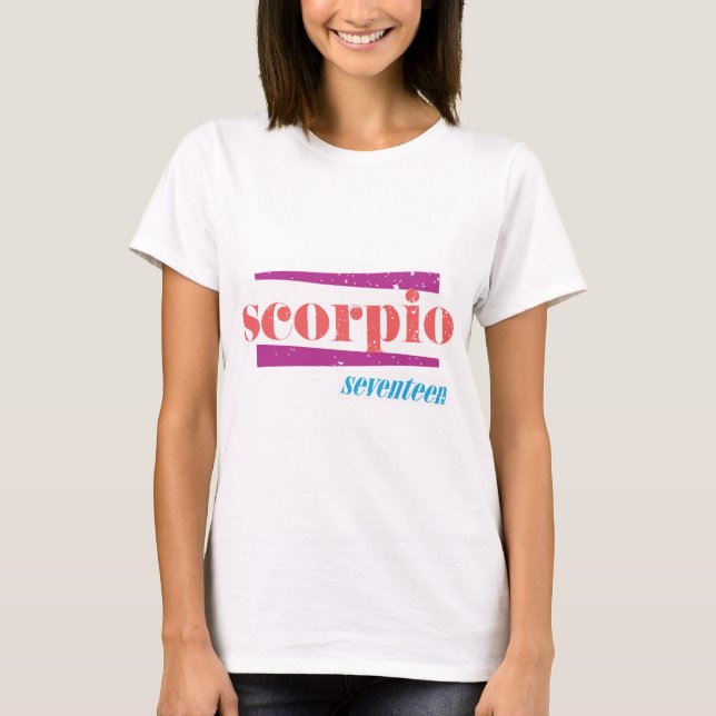 Scorpiorosor Tee (Framsida)