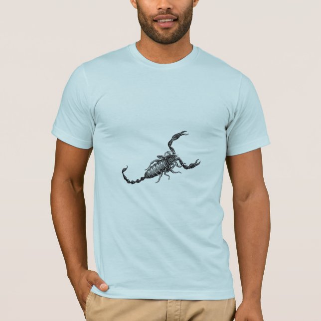 ScorpioScorpionskjorta T Shirt (Framsida)