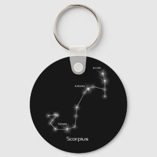 ScorpioScorpius konstellation Keychain Nyckelring