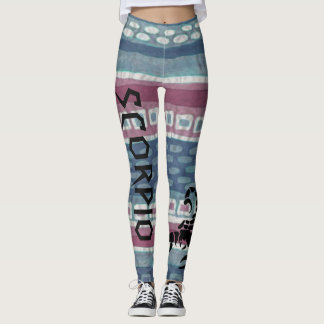 Scorpiospring-/genomkörare-/hakdamasker Leggings