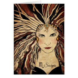 ScorpioZodiac Hälsningskort