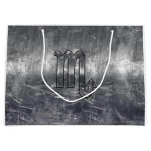 ScorpioZodiac undertecknar i Grunge bedrövad stil