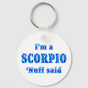 ScorpioZodiac undertecknar Nyckelring