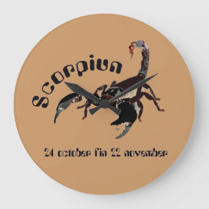 Scorpiun 24 oktober fin 22 november Uhr Stor Klocka