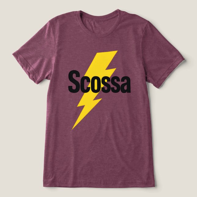 Scossa T Shirt (Design Framsida)