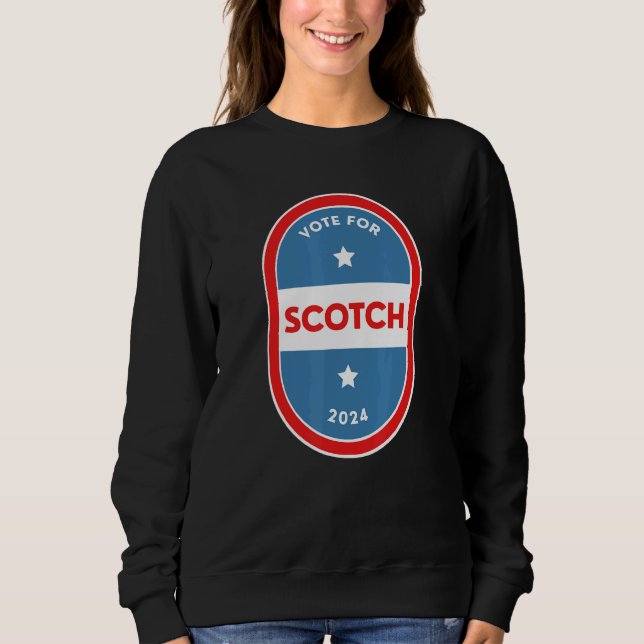 Scotch  Bartender Political Election Parody 2024 T Shirt (Framsida)
