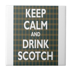 Scotch behållalugn & drink kakelplatta