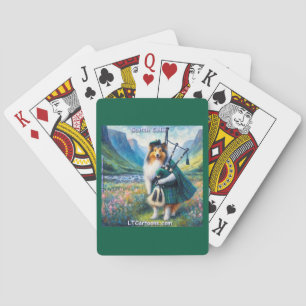 Scotch Collie Serenad – säckpipa och tartanvischan Casinokort