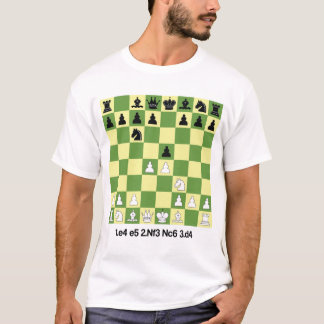 Scotch Game Chess Öppings Shirt Chess Gift T Shirt