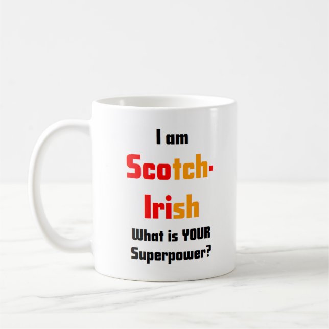 scotch-irish kaffemugg (Vänster)