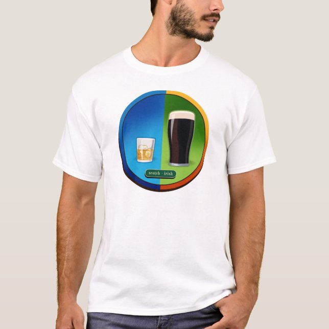 Scotch irländsk utslagsplats 1 tee (Framsida)