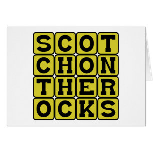 Scotch On The Rocks, Alkoholdryck Hälsningskort