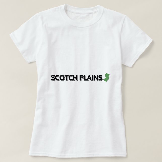 Scotch slättar som är nya - jersey tröja (Design framsida)
