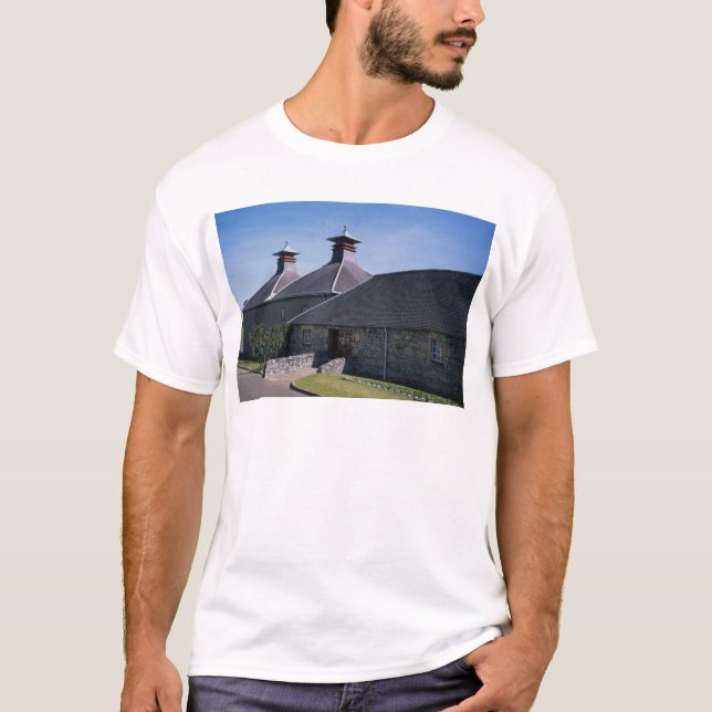 Scotch spritfabrik för singelmalt tee shirt (Framsida)