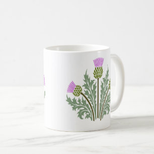 Scotch Thistle x3 Kaffemugg