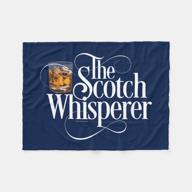 Scotch Whisperer Fleece Blanket (Framsidan (Horisontell))