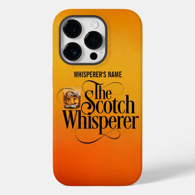 Scotch Whisperer Fodral-Mate iphone case (Baksida)