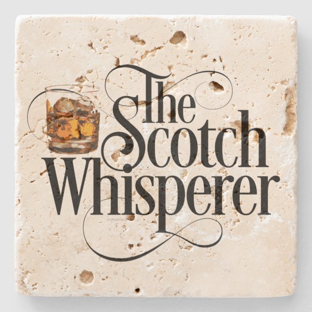 Scotch Whisperer Stone Underlägg (Framsidan)