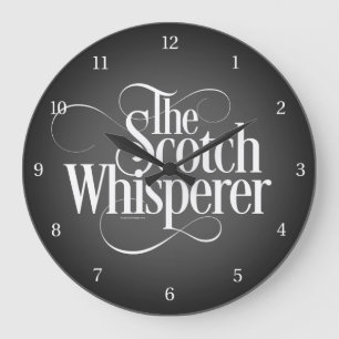 Scotch Whisperer Stor Klocka