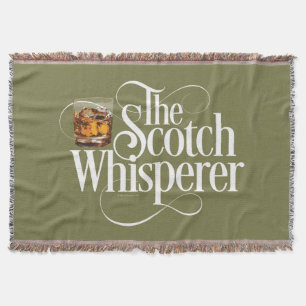 Scotch Whisperer Throw Blanket Filt