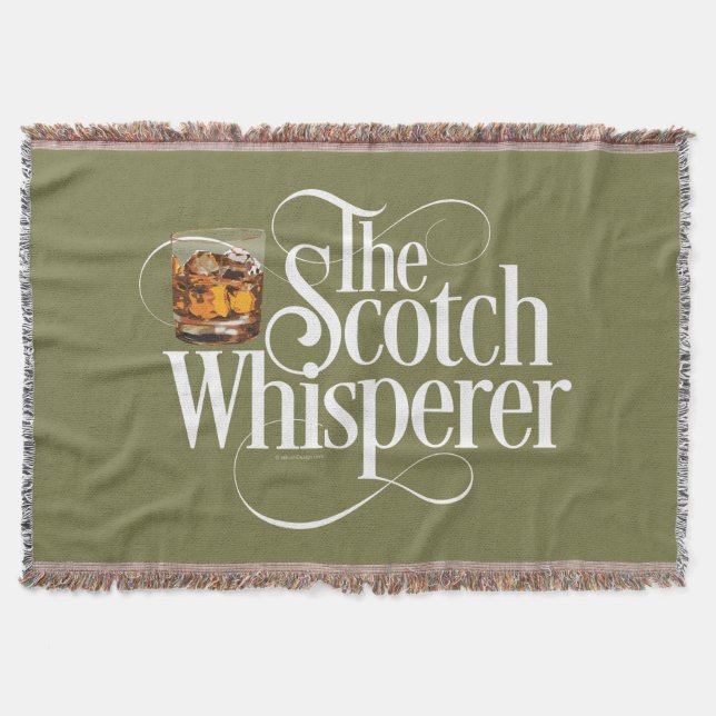 Scotch Whisperer Throw Blanket Filt (Framsidan)