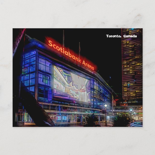 Scotiabank Arena, Toronto, Kanada Vykort (Framsida)