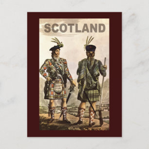 Scotland Art Vykort