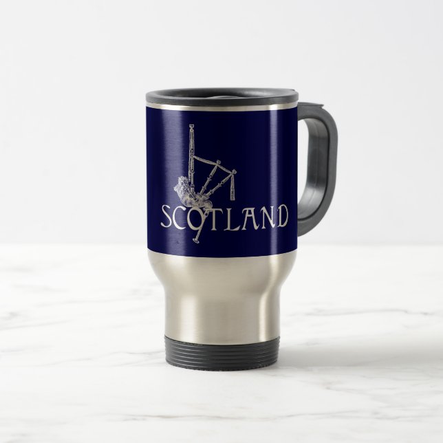 Scotland Bagpipes, Scottish Design Resemugg (Framsida höger)