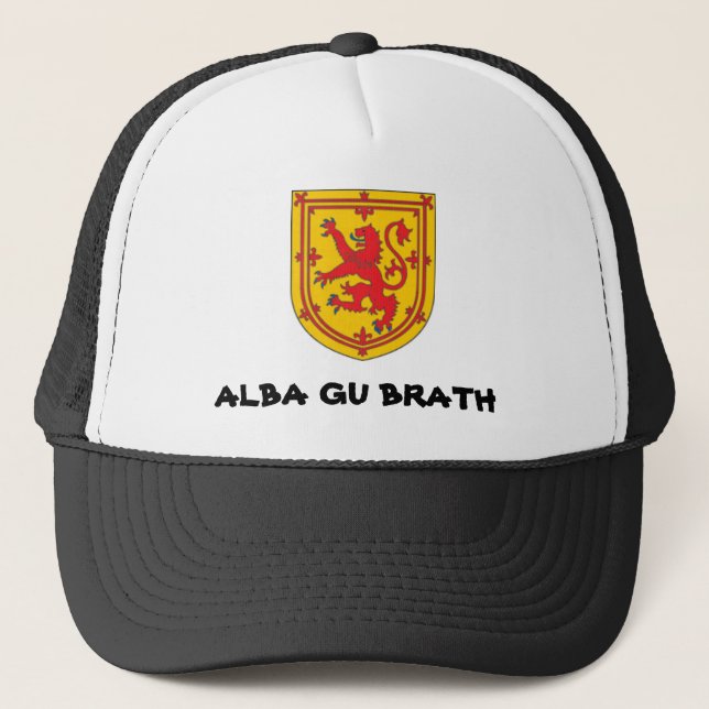 scotland_coa_n231 ALBA GU BRATH Truckerkeps (Framsida)
