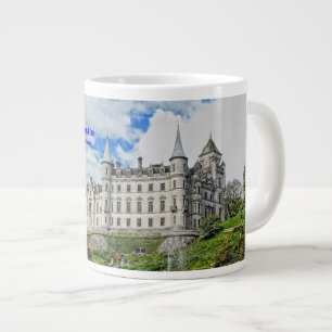Scotland Dunrobin Castle Seat of Klan Sutherland Jumbo Mugg
