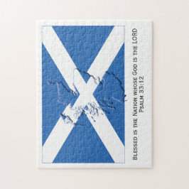 SCOTLAND FLAGGA | Blad nation | Skottland Pussel