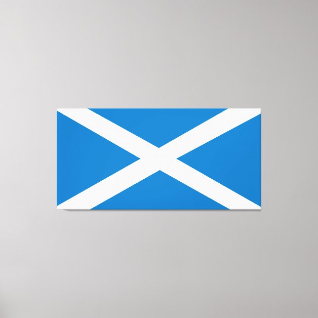 Scotland flagga canvastryck (Framsida)