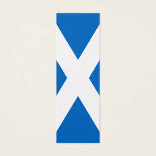 Scotland Flagga Design Litet Visitkort