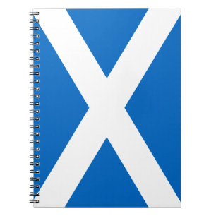 Scotland Flagga Freedom Anteckningsbok