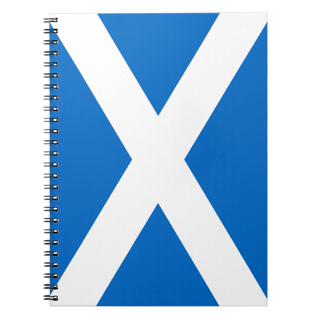 Scotland Flagga Freedom Anteckningsbok (Framsidan)