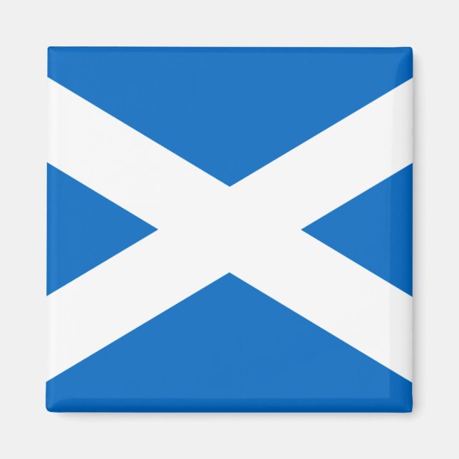 Scotland Flagga Freedom Magnet (Framsidan)