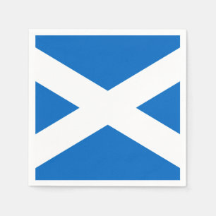 Scotland Flagga Freedom Pappersservett