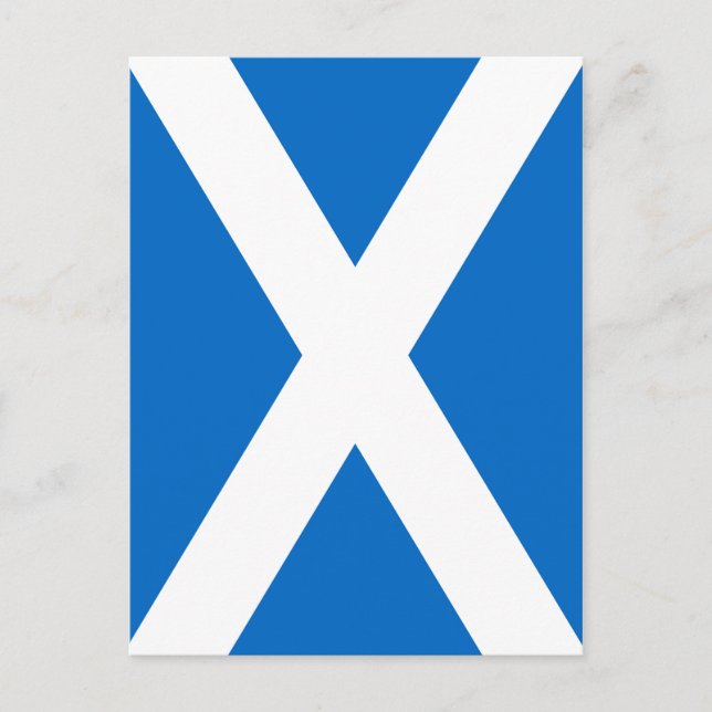 Scotland Flagga Freedom Vykort (Framsida)