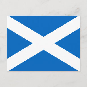 Scotland Flagga Freedom Vykort
