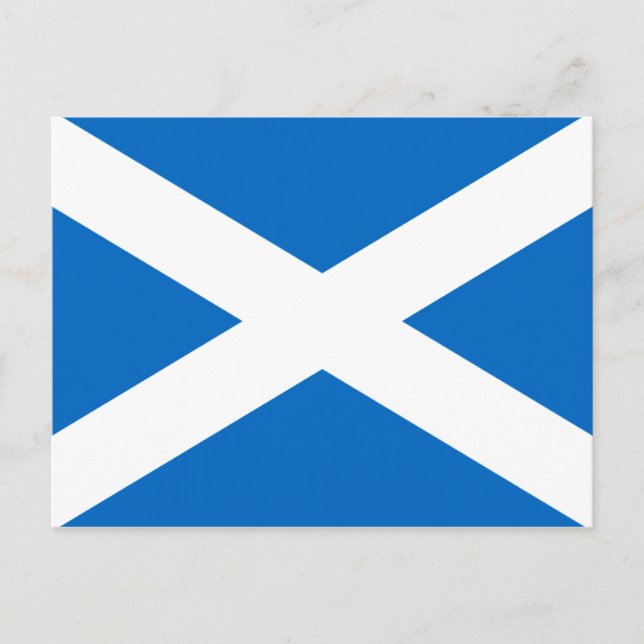 Scotland Flagga Freedom Vykort (Framsida)