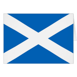Scotland Flagga Hälsningskort