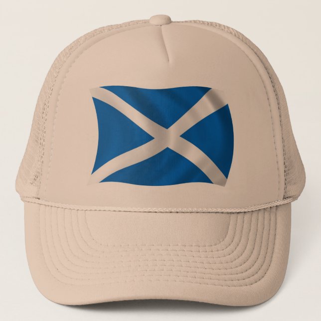 Scotland Flagga Hat Keps (Framsida)