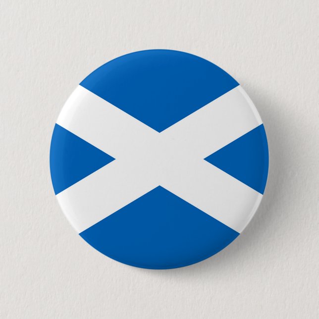 Scotland Flagga Knapp (Framsida)