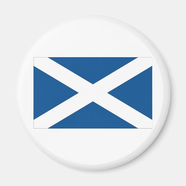 Scotland Flagga Magnet (Framsidan)