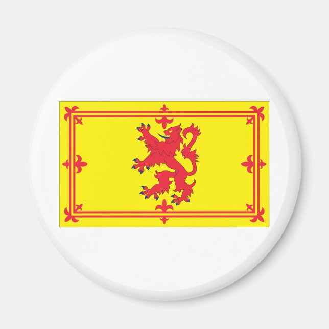 Scotland Flagga Magnet (Framsidan)