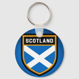 Scotland Flagga Nyckelring